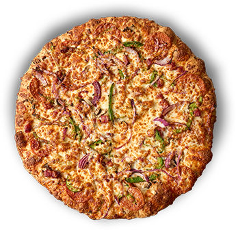 Halal Deluxe Pizza