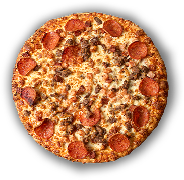 Halal Five Meat Treat Pizza