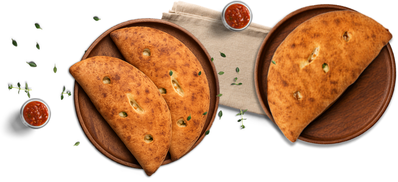 Florence panzerottis fresh from the oven